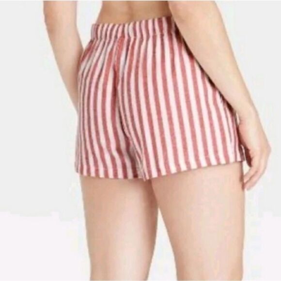 NWT Stars Above Size XS Red White Sleep Striped Shorts Pajama PJ - Picture 4 of 6